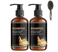 Anti Hair Fall Shampoo for Women, Herbal Essences Shampoo, Deep Purifying Formula, Nourish & Adds Shine, Reduce Breakage & Soothes Scalp, Fragrance-Free Daily Care for All Hair Types (2PCS)