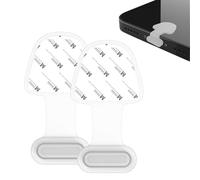 Anti-hip, Waterproof Port Plugs Compatible with iOS, Protects the Charging Port of the Smartphone, the Silicone Loss Proof Phone Plug, the Black, the Black