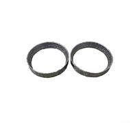 Anti-Leak Tapered Gasket for Front Exhaust Pipe Outlet | Tapered beveled design, wire material, prevents gas leaks, fits 1.9in OD ports, high for temp resistant