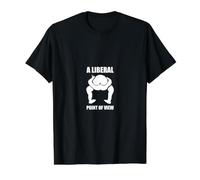 Anti Liberal Pro Republican Conservative Value Graphic T-Shirt, Men, Black, L
