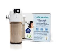 Anti-Limescale Hair Shower Filter 50,000L - Removes Chlorine and Heavy Metals - Pure Water for Sensitive Skin and Hair - Easy Installation - Ecological and Calcium Sulphite Free Alkanatur