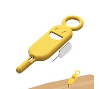 Anti-lost Card Eject Pin - Stainless Steel Tool, Silicone Sleeve Cover | 2-in-1 Card Opener with Portable Storage Case, Eli Tool