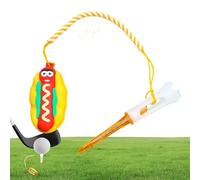 Anti Lost, Golf Tee Hanger, Cartoon Tee Ring, Cute Food-Themed Design, Easy Clip On Holder, Golfer Practice Training for Men, Women, Dad, Mom, Beginners, Pros, Multicolor