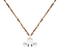 Anti Lost Magnetic Tortoise Shell Acrylic Loop Linked Chain Strap Holder Compatible with Airpods Pro 4 3 2 1