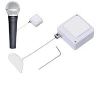 Anti-lost rope hardware cable lock, remote control security lock, adjustable retractable safety cable lock, robust and comfortable anti-lost design rope for family friends, colleagues