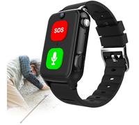 Anti-Lost Smartwatch, GPS Positioning Bracelet with Camera, SOS Emergency Call, Fall Reminder, Waterproof, 4G Video Call for Elderly Care