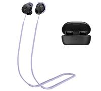 Anti-Lost Strap Compatible with Bose New QuietComfort Earbuds (2024), Soft Silicone Sports Lanyard for Bose New QC Earbuds, Anti-Slip Neck Rope Cord (Purple)