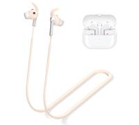 Anti-Lost Strap for Galaxy Buds 3 Pro Ultra Strong Sports Soft Silicone Lanyard Accessories Compatible with Samsung Galaxy Buds Pro 3 Neck Rope Cord(Off-White)