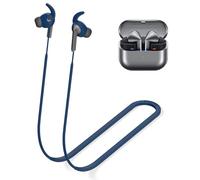 Anti-Lost Strap for Galaxy Buds 3 Pro Ultra Strong Sports Soft Silicone Lanyard Accessories Compatible with Samsung Galaxy Buds Pro 3 Neck Rope Cord(Midnight Blue)