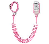 Anti-Lost Wrist Chain Wrist Link with Safety Locks for Kids (Pink 8.2 Ft)