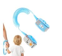 Anti-Lost Wrist Link for Children | Retractable Magnetic Safety Strap - Reflective Walking Link for Kindergarten Travel Camping Walking Museum Holidays Girls and Boys
