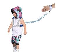 Anti Lost Wrist Link for Toddlers 2 Pack, Toddler Safety Leash Wrist Backpack with Key Lock, Reflective Child Walking Harness Rope Leash for Boys Girls