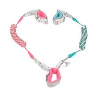 Anti Lost Wrist Link Toddlers Safety Wristband Leash Kids Anti Lost Walking Harness Rope for Babies Twins Dual Length Pull Two Kids Wristband Belt (2M, Wristband Style),