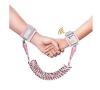 Anti Lost Wrist Link, WSZCML Toddler Safety Leash with Key Lock and Protective Cover, Reflective Child Walking Harness Rope Leash for Kids/Babies (Pink/6.56 ft)