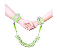 Anti Lost Wrist Link, WSZCML Toddler Safety Leash with Key Lock and Protective Cover, Reflective Child Walking Harness Rope Leash for Kids/Babies (Cyan/6.56 ft)