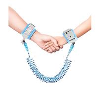 Anti Lost Wrist Link, WSZCML Toddler Safety Leash with Key Lock, Reflective Child Walking Harness Rope Leash for Kids/Babies (Blue 2M/6.5ft)