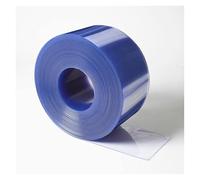 Anti-Microbial/Bacterial/Hygeine PVC Door Strip/Strip Curtain Bulk ROLL - 200mm x 2mm x 50m Clear - Kitchen/Restaurant/Catering Curtain