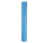 Anti Microbial Wound Sediment Filters 5 Micron for Private Water Supplies, Regular Diameter Anti Bacterial Filter Cartridges, Silver Impregnated (20" x 2.5")