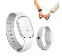 Anti Mosquito Bracelet,Ultrasonic Mosquito Repellent Bracelet,Mosquito Bands for Adults,Rechargeable Insect Repellent Bracelet,USB Charge Bug Repellent Bands,Waterproof Anti Mosquito Wristband,White