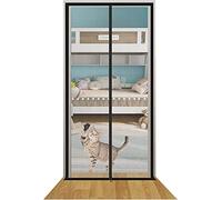 Anti-Mosquito Curtain Zip Fly Screen Door, Insect Protection Door Zip Fly Net Mosquito Net For Balcony Door Cellar Door Living Room Patio Door Fly Screen No Drill Star ( Color : B , Size : 95x200cm )