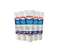 Anti Mould 2in1 Wall Tile 'Adhesive & Grout' for Easy Tiling 300g, 5pk Unibond White One Size