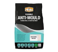 Anti-Mould Tile Grout Bahama Beige 3KG - Water-Resistant Grout for Bathroom & Kitchen Wall and Floor Tiles