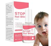 Anti Nail Biting Polish - 0.5fl oz Clear Stop Nails Repair Varnish | Nail Biting treatments for Kids | Thumb Sucking deterrents, Care For Kids & Adults, Safe & Effective Bitter Taste