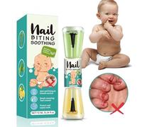 Anti Nail Biting Polish | 10ml Bitter Nail Polish | Stopper Guard Strengthener Natural Bitter Liquid for Baby Toddler Habit Health Hand Finger
