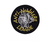Anti Nowhere League Punk Band Patch Badge Embroidered Iron on Applique Patch Accessory