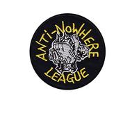 Anti Nowhere League Punk Band Patch Badge Embroidered Iron on Applique Souvenir Accessory