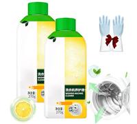 Anti-Odor Washing Machine Cleaner, Washing Machine Cleaner & Deodorizer, Cleans and Eliminates Odors, Fresh Scent (2 Pcs)