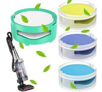 Anti Odour Cartridge for Shark, 4 Pack Long-Lasting Air Freshener Refill Replacement, for Shark Vacuum Cleaners HZ3000UKT, IZ400UK, IZ400UKT, IZ420UKT, NZ860UK, NZ860UKT, AZ913UK, AZ913UKT, 4 Scent