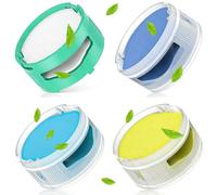 Anti Odour Cartridge Stratos for Shark Vacuum Cleaner, Scent Cartridge 4Pcs | Odor Cartridge Filter Replacement for Shark IZ400UKT IZ420UKT NZ860UKT AZ913UKT HZ3000UKT IP3251UKT IW3511