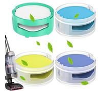 Anti Odour Neutralizer Cartridge for Shark HZ3000UKT, IZ400UK, IZ400UKT, IZ420UKT, NZ860UK, NZ860UKT, AZ913UK, AZ913UKT, Long-Lasting Air Freshener Refill Scent Cartridge, 4 Scents