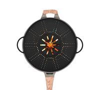 Anti-oil Splash Screen for Skillets, Anti-grease Splash Protector, Collapsible Non-Stick Oil Splash Guard for Skillet, Bacon, Cooking, Stove, Kitchen, Cookware, Bakers