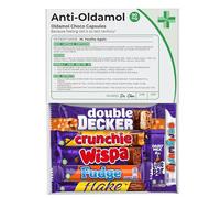 Anti Oldamol Funny Gifts for Men | Chocolate Gift Box Filled with Assortment of Dairy Milk Selections | Joke Prank Gift for Dad | Presents for Dad | Mens Birthday | Father’s Day | Gifts for Husband