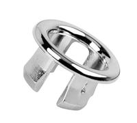 Anti Overflows Rings for Sink Edges Leak Proof Corrosions Resistant Fit Various Basins Size Quick Setups Sink Overflows Preventer