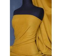 Anti-Pill Polar Fleece Fabric | Soft, Thick & Cuddly Washable Material | 150 cm Wide | Sold by The Metre | 50+ Colours (by Tia Knight) (Mustard, 1 Metre)