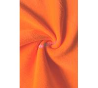 Anti-Pill Polar Fleece Fabric | Soft, Thick & Cuddly Washable Material | 150 cm Wide | Sold by The Metre | 50+ Colours (by Tia Knight) (HI-VIS Neon Orange, 1 Metre)
