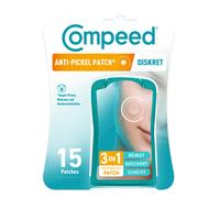 - Anti-pimples* patch discreet - cleans, conceals and protects - hydrocolloid pimple patches* - ideal for use during the day - for targeted areas - 15