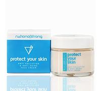 Anti-Pollution Day Cream Protect Your Skin with Blue Light Filter against skin damage caused by mobile phone radiation - non-comedogenic, non-greasy face cream, velvety finish - without microplastic