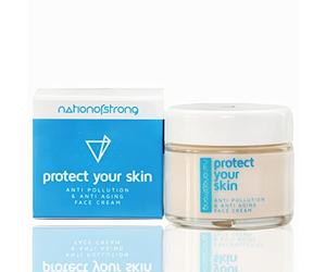 Anti-Pollution Day Cream Protect Your Skin with Blue Light Filter against skin damage caused by mobile phone radiation - non-comedogenic, non-greasy face cream, velvety finish - without microplastic