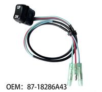 Anti Power Trim Switch 8718286A43 for Mercury Outboard Remote Control Box Efficient Performance (B)