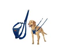 Anti-pull harness for dog - Halti - Size M - Cobalt Blue - Padded straps - Reflective - Polyester