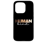 Anti Racism Human Kind Skin Tone Inclusion End Racism Case for iPhone 15 Pro