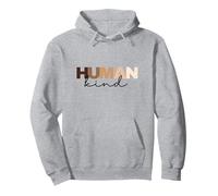 Anti Racism Human Kind Skin Tone Inclusion End Racism Pullover Hoodie