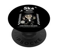 Anti-Racist Ska Music Punk 2-Tone Skanking OI PopSockets Adhesive PopGrip