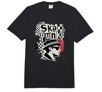 Anti-Racist Ska-Punk 2-Tone Chess Checked OI Rude Boy Comfort Colors Adult Heavyweight T-Shirt