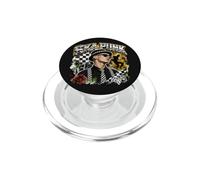 Anti-Racist Ska-Punk 2-Tone Chess Checked OI Rude Boy PopSockets PopGrip for MagSafe