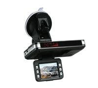 Anti Radar Detector Car DVR 2 in 1 720P Dash Cam Speed with Full Band Mute Button Loop Recording G-Sensor